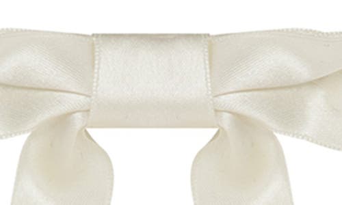 Jennifer Behr Gretta Silk Bow Barrette In Metallic