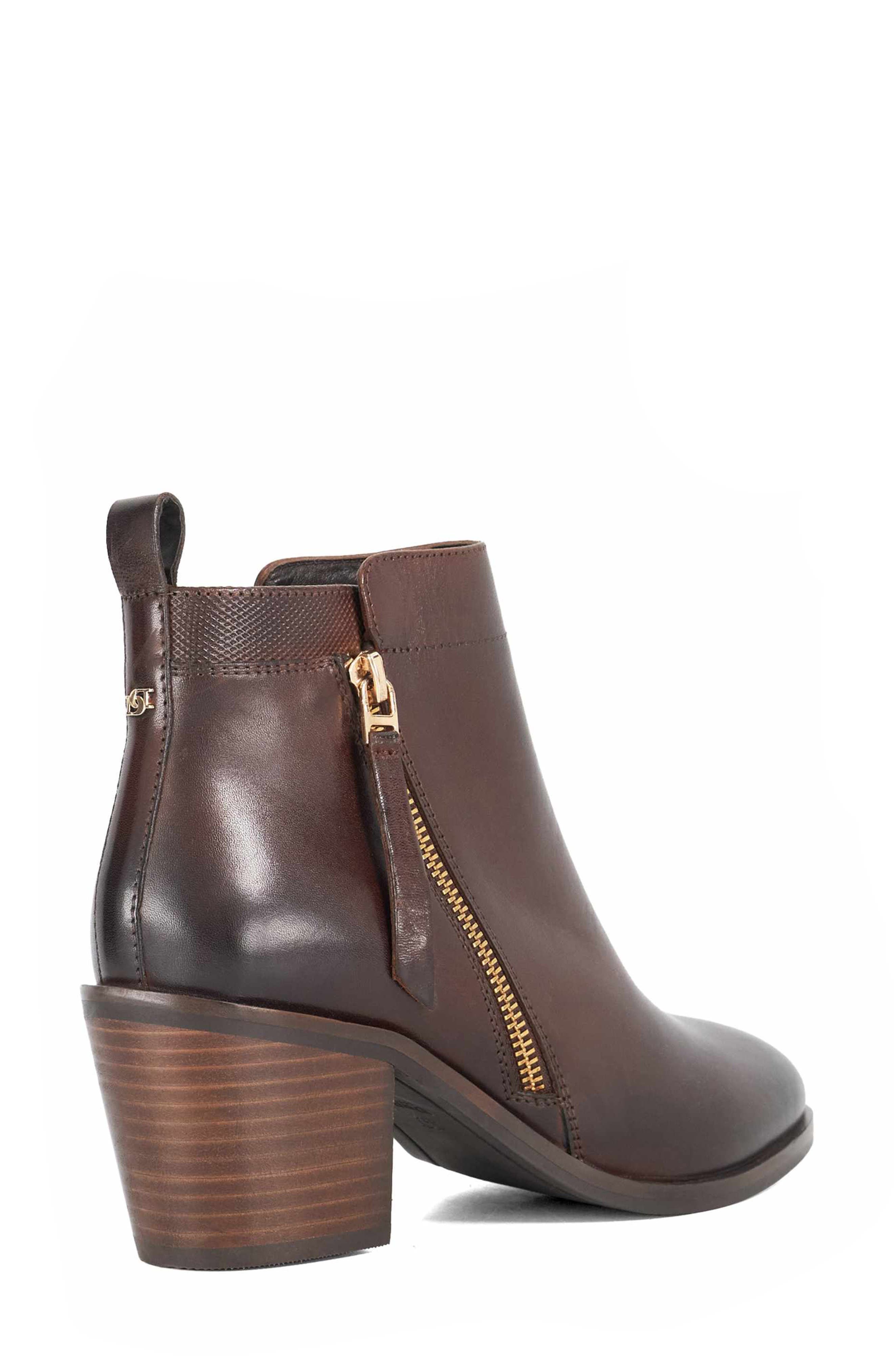 Paicing Block Heel Bootie, Alternate, color, BROWN BROWN