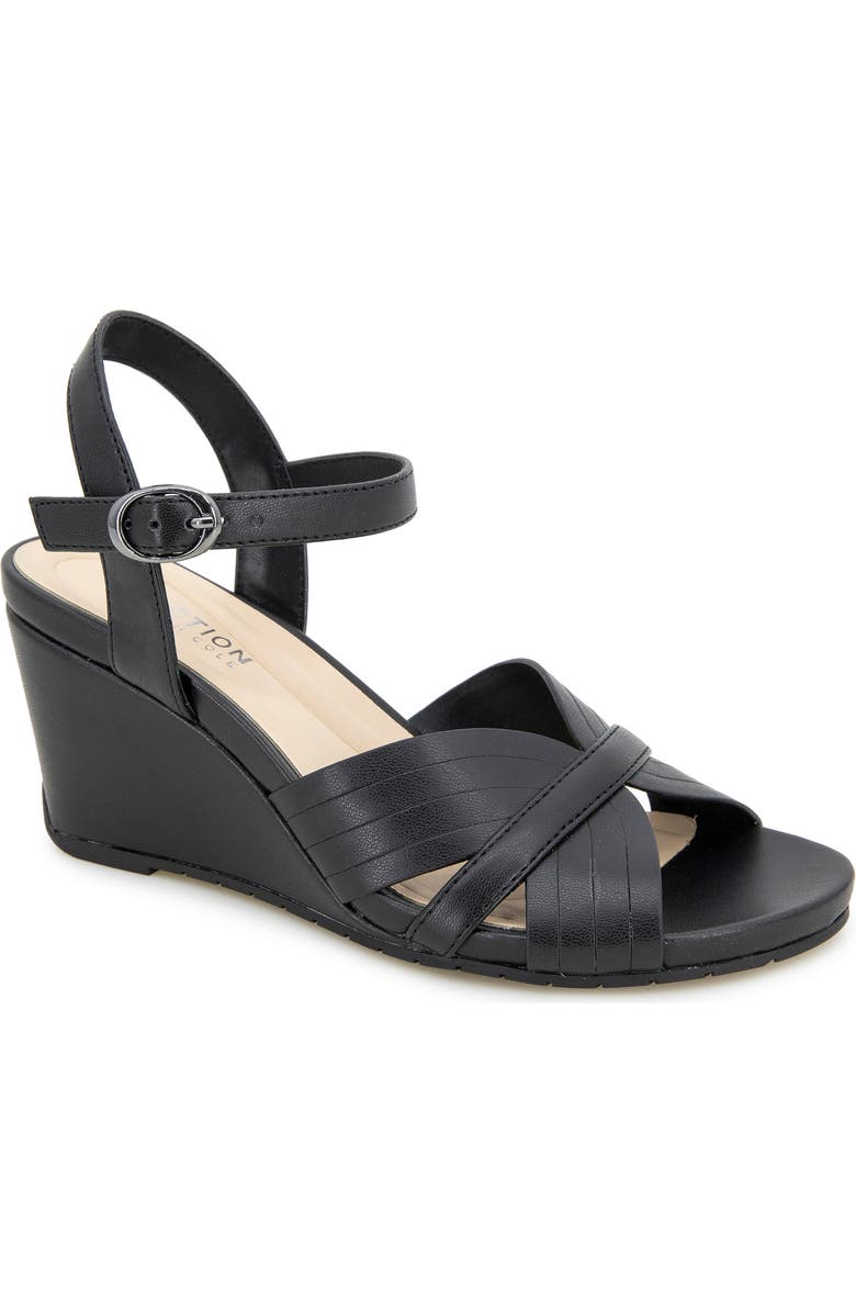 Reaction Kenneth Cole Gomi Wedge Sandal, Main, color,