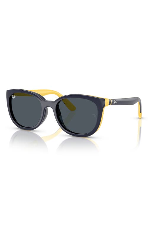 Shop Ray Ban Ray-ban Kids' 47mm Phantos Clip-on Sunglasses In Yellow