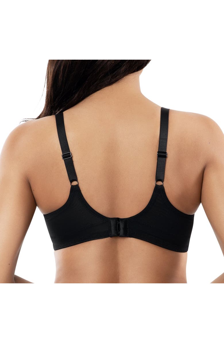 Parfait Stevie Unlined Wired Bra, Alternate, color, Black