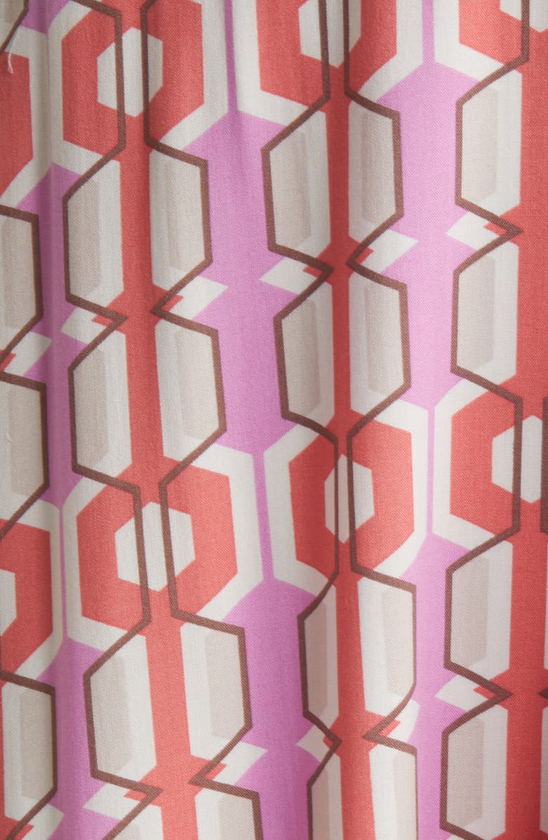 VICI Collection Geometric Print Halter Maxi Dress, Alternate, color,