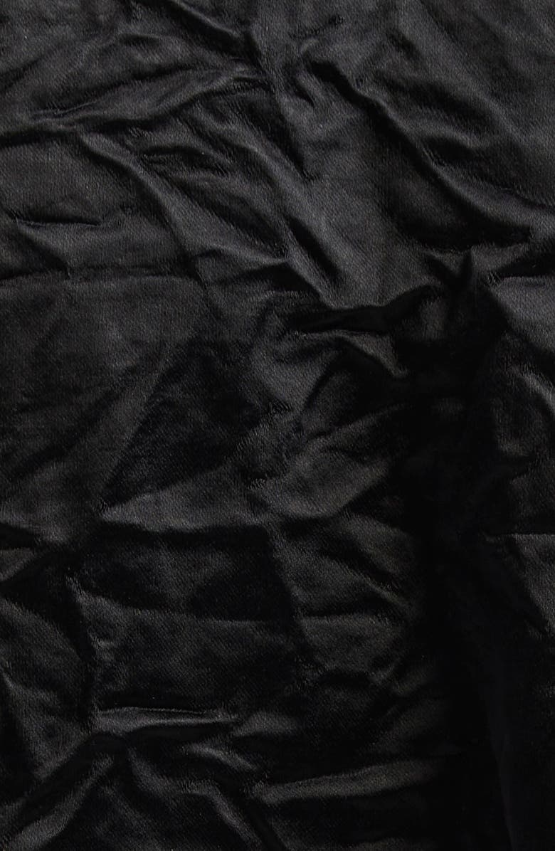 Jason Wu Collection Brushstroke Fray Jacquard Asymmetric Mixed Media Gown, Alternate, color,