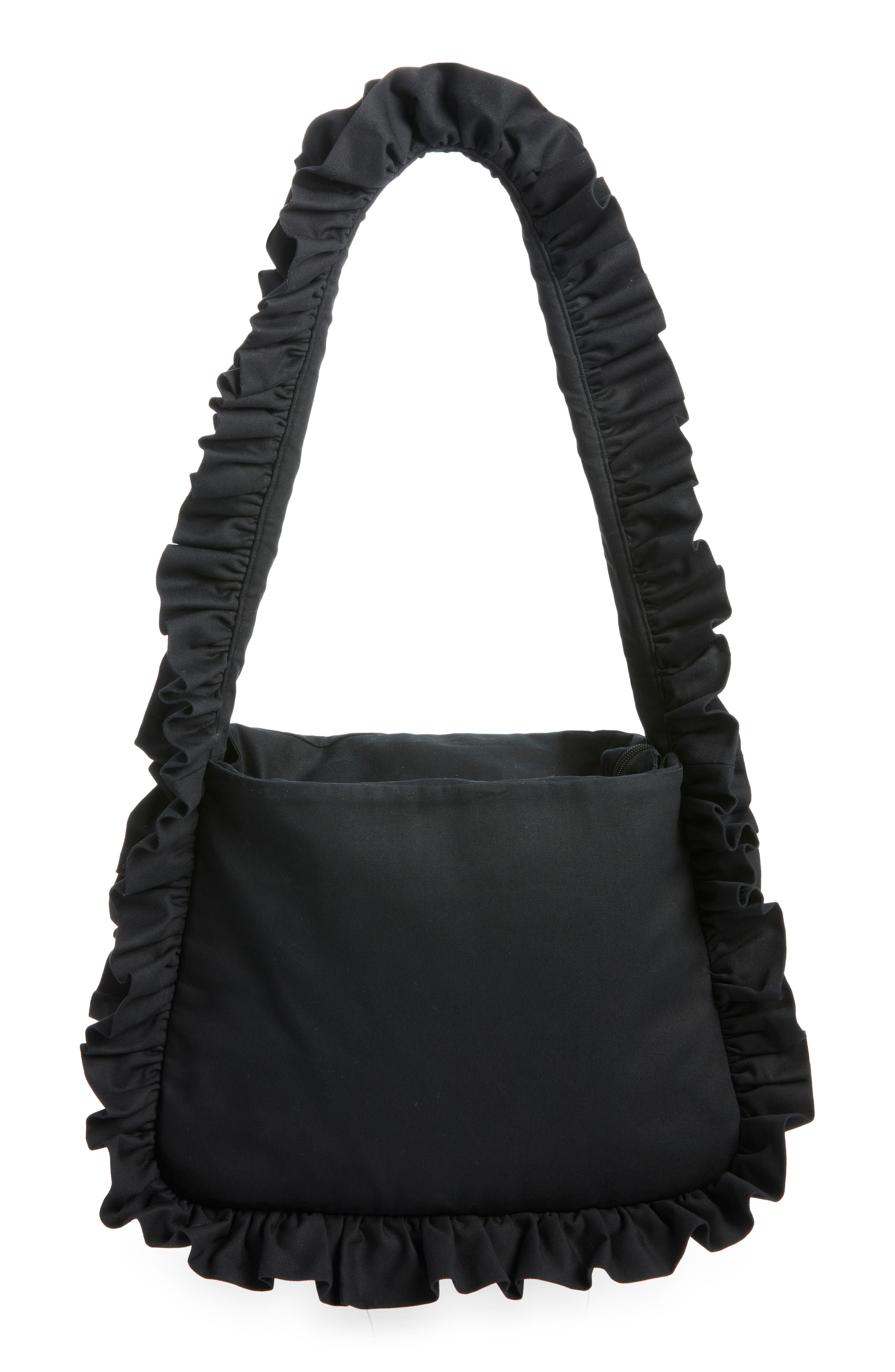 Baggy London Big Baggy Shoulder Bag, Main, color, Black