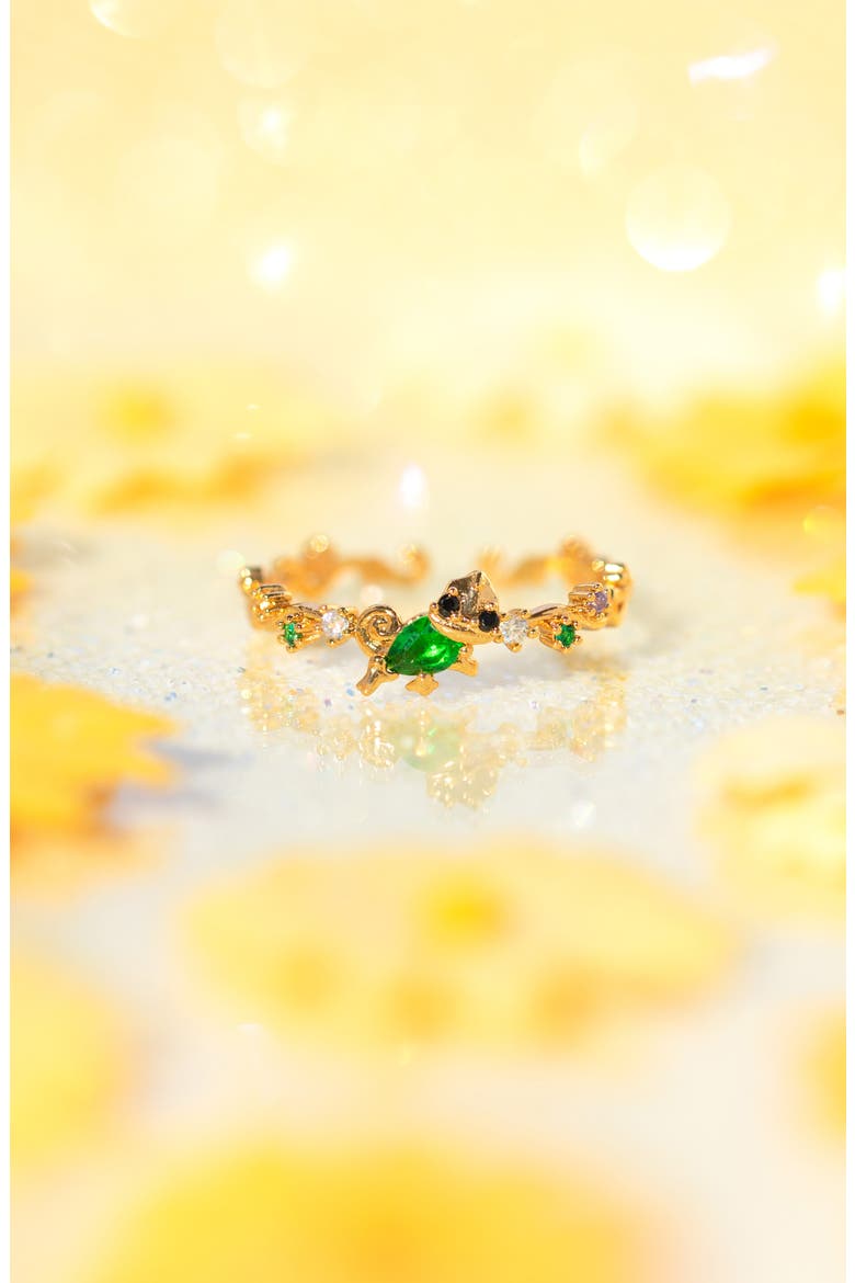 x Disney Princess Rapunzel Tangled Ring, Alternate, color, GOLD