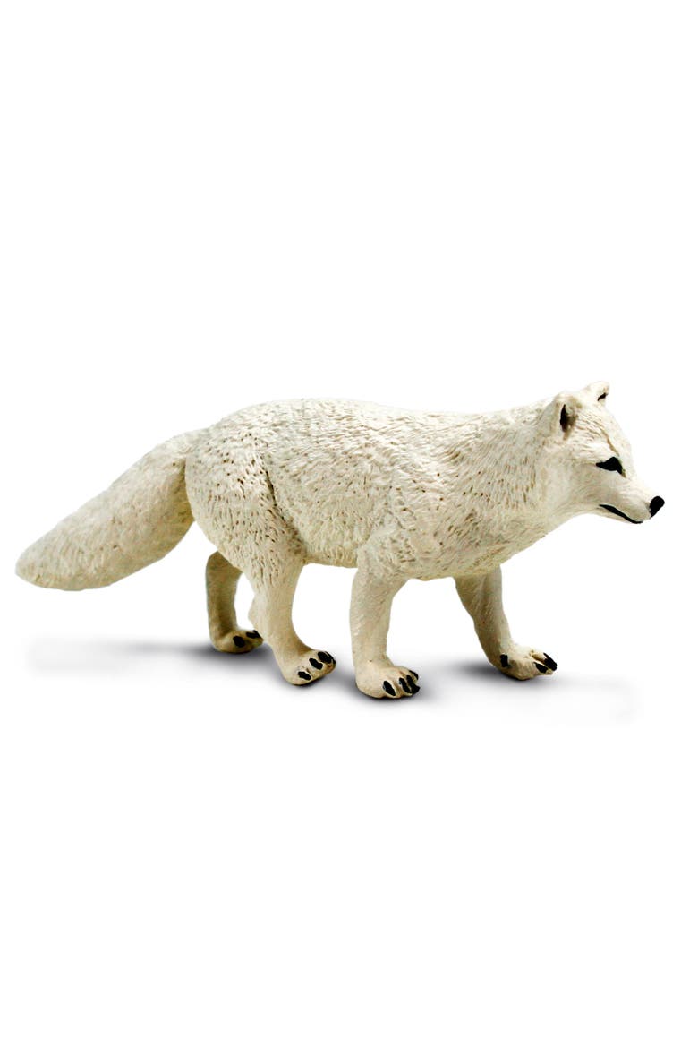 Arctic Fox Kids Toy Figure, Main, color, None