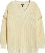 Hatley Slouchy Drop Shoulder Cotton Sweater