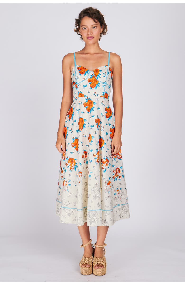 RACHEL ANTONOFF Harper Dress, Main, color, Color By Number