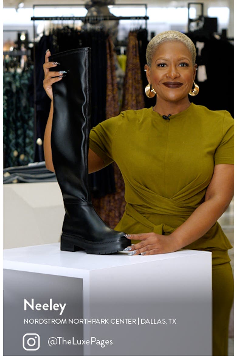 Lydia Knee Over the Knee Boot video