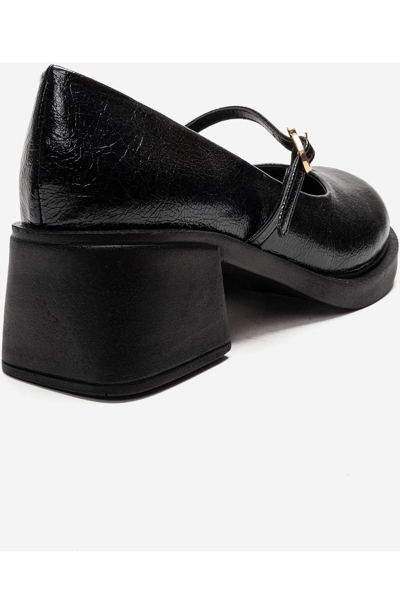 Prologue Shoes Luanda Block Heel Mary Jane Shoes, Alternate, color, Black