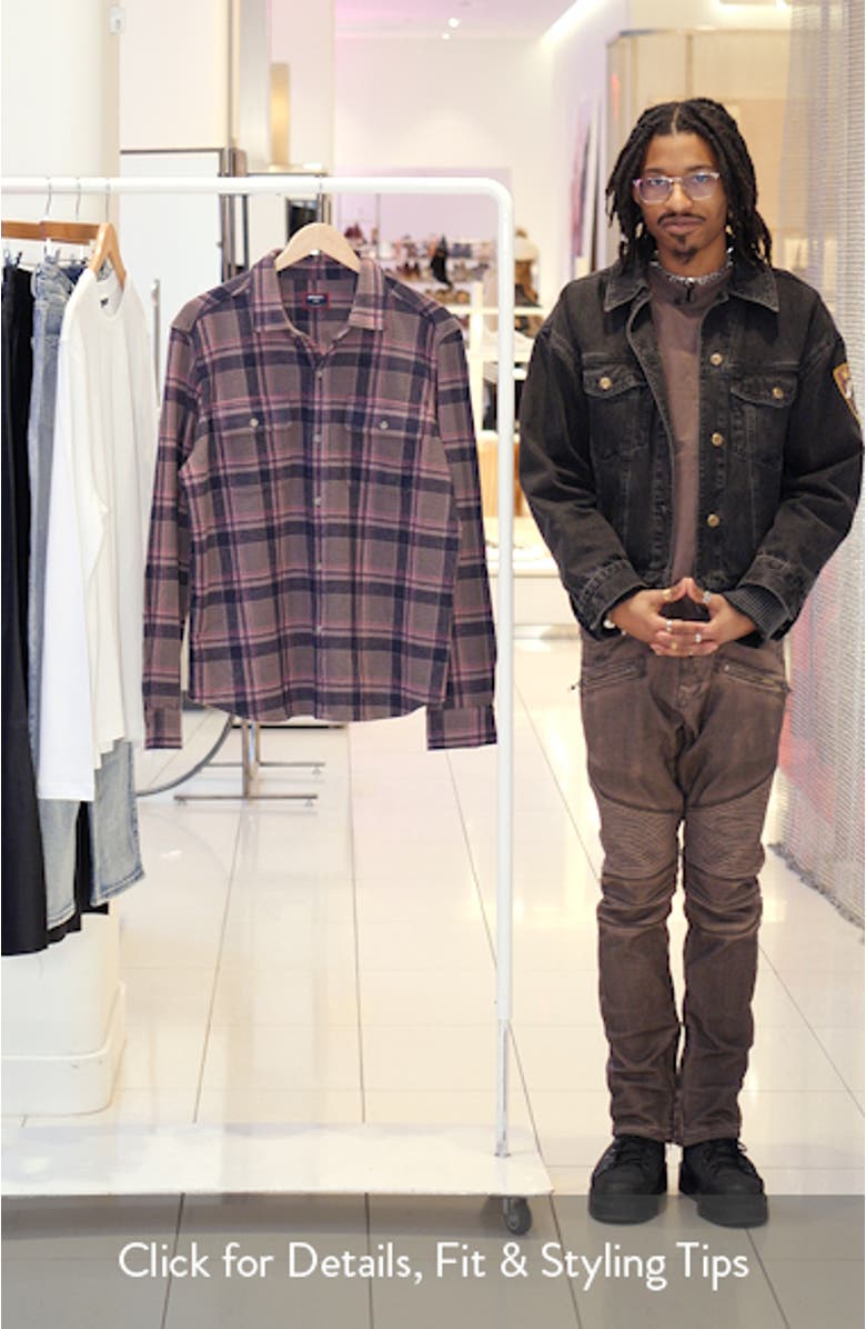 Flemming Sweater Flannel Shirt Jacket, sales video thumbnail