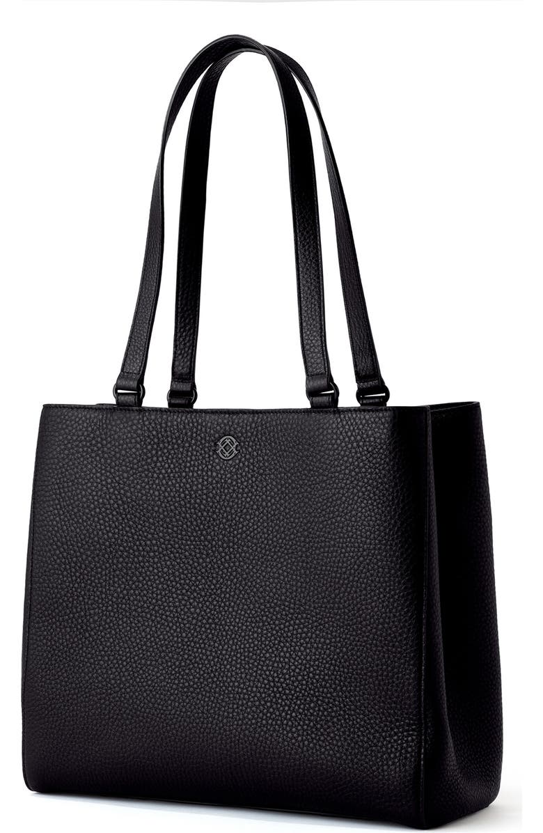 Dagne Dover Medium Allyn Leather Tote, Alternate, color,