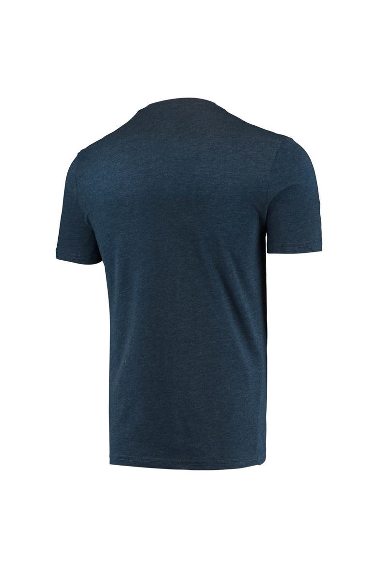 Men's Concepts Sport Heathered Charcoal/Navy Villanova Wildcats Meter T-Shirt & Pants Sleep Set, Alternate, color, Heather Charcoal