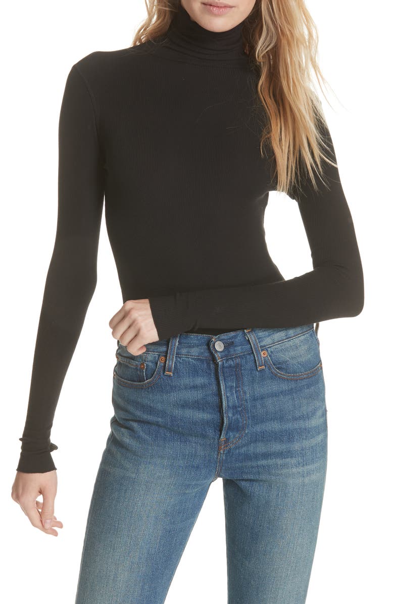 Free People That Classic Girl Bodysuit, Main, color, 