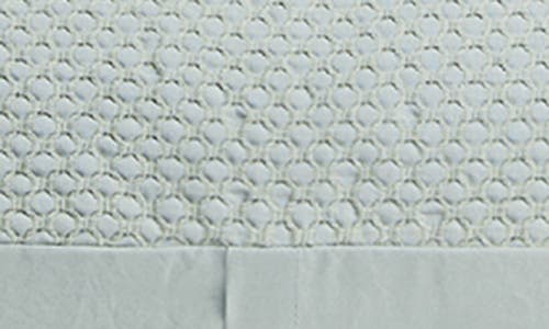 Parachute 2-pack Lattice Textured Shams In Blue