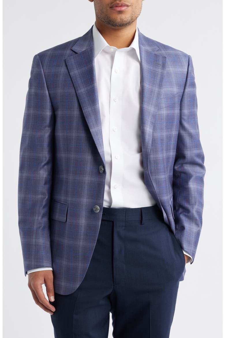 Flynn Classic Sport Coat, Alternate, color, PURPLE