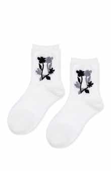 Hansel From Basel Shadowplay Sheer Quarter Socks