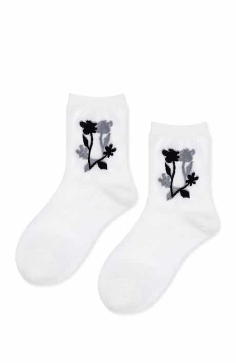 Hansel From Basel Shadowplay Sheer Quarter Socks