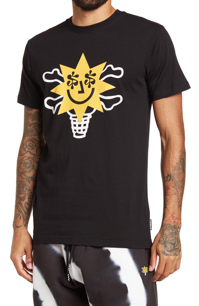 ICECREAM Sunspot Logo Graphic Tee, Main, color, 