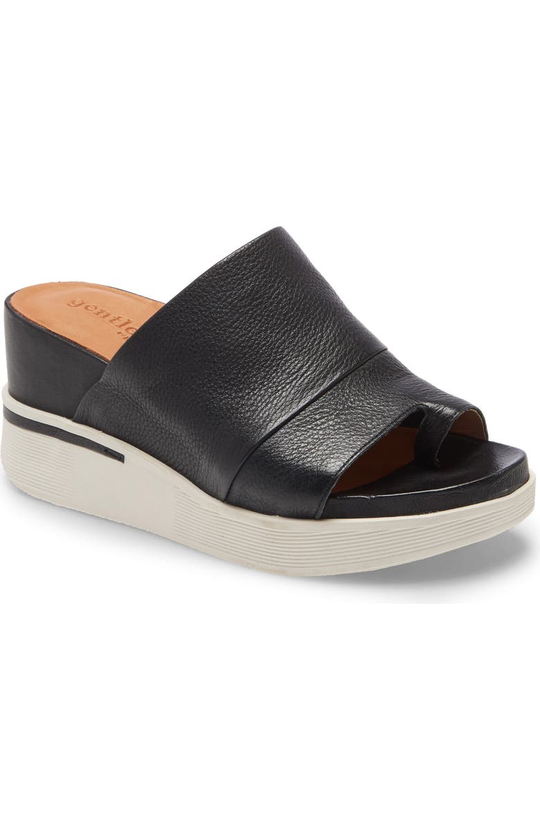 Gentle Souls by Kenneth Cole Gisele Platform Wedge Slide Sandal, Main, color,