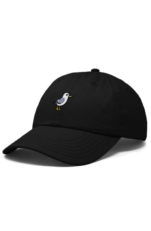 Dalix Seagull Embroidered Everyday Cap In Black