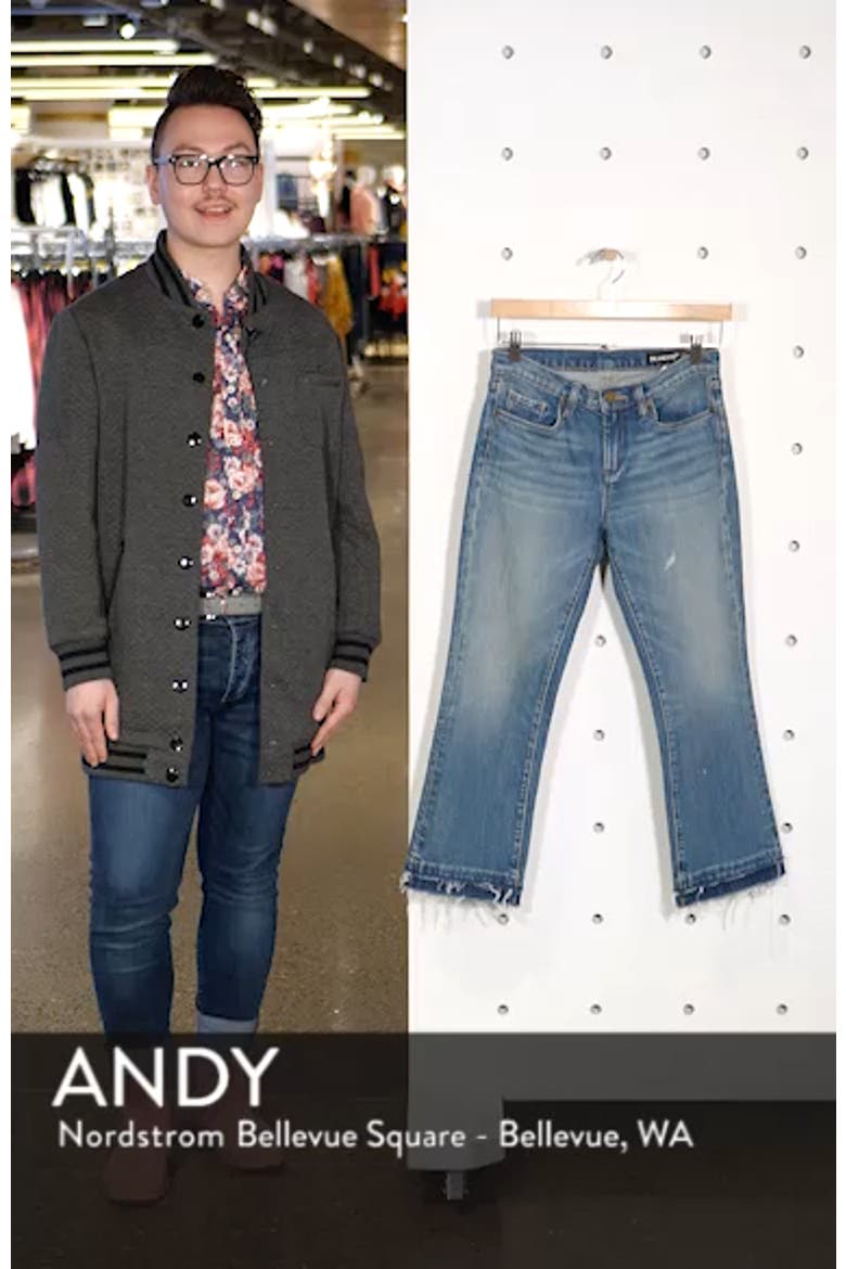 Step Hem Crop Jeans video