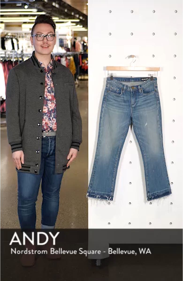 Step Hem Crop Jeans, sales video thumbnail