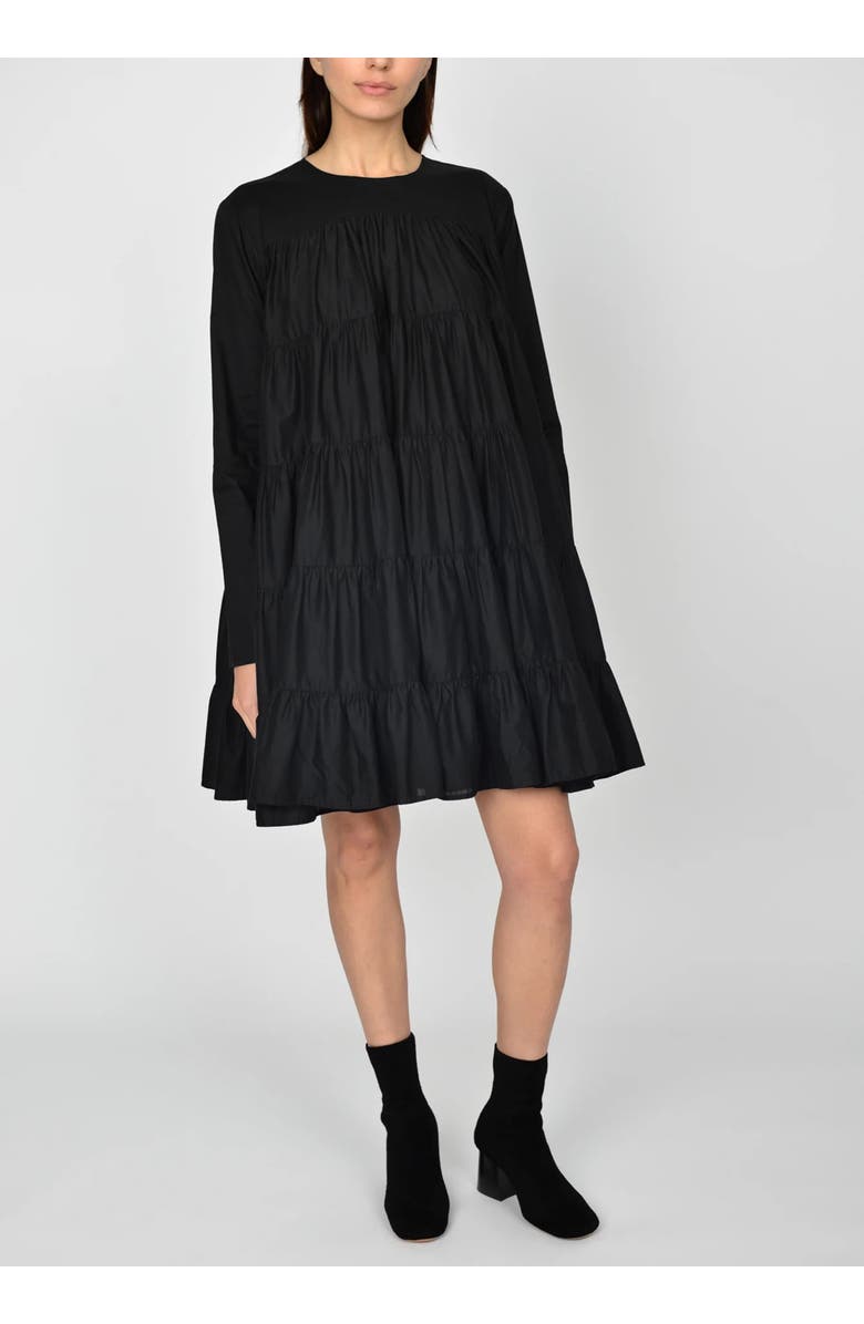 Merlette Soliman Dress, Main, color, Black