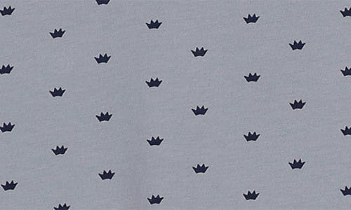 Maniere Manière Crown Wrap Cotton Blend Footie In Blue