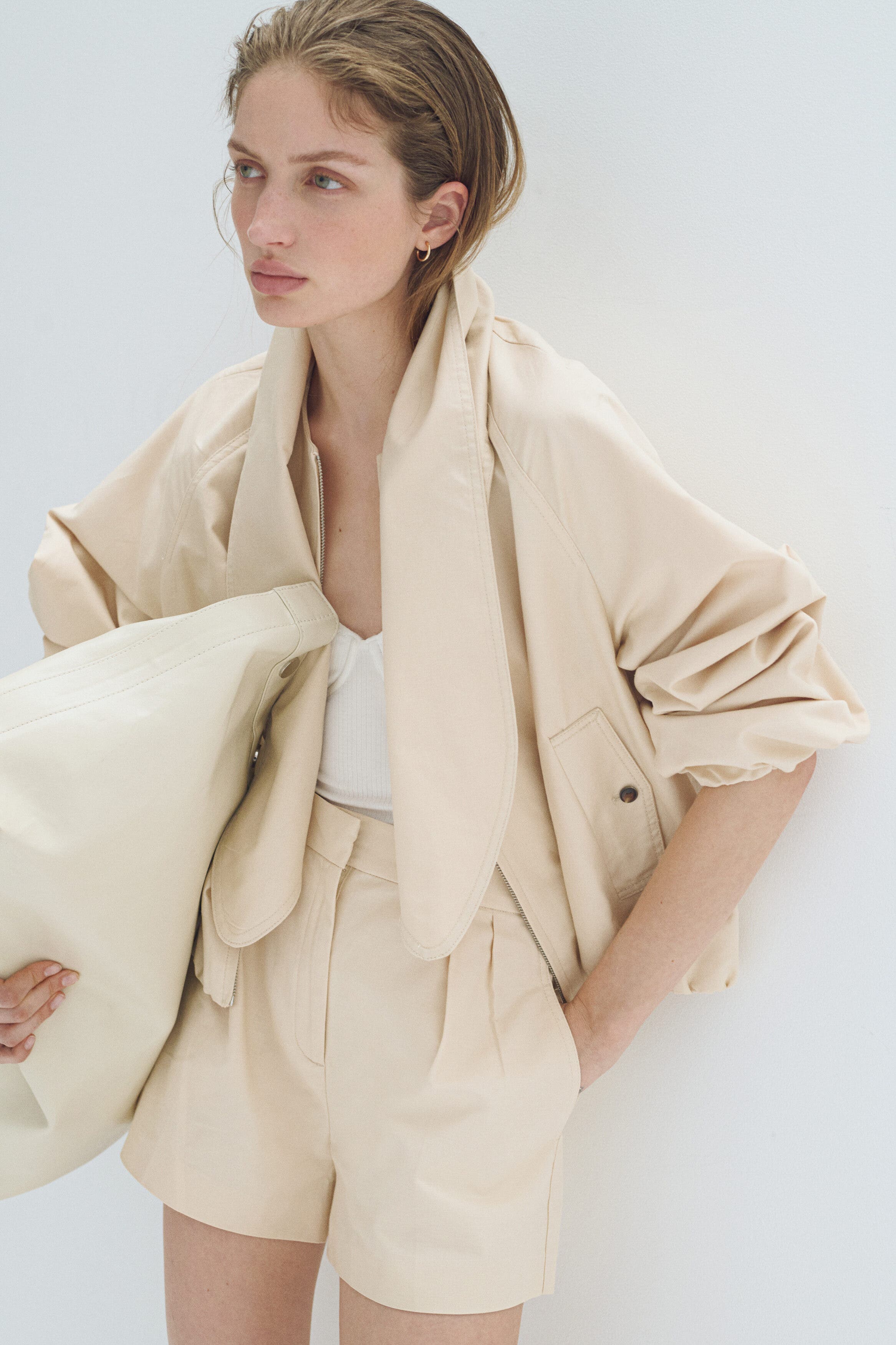 Linen-blend Shorts - image 2