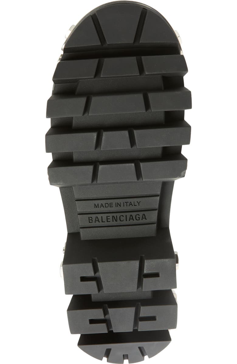 Balenciaga Bulldozer Lace-Up Boot, Alternate, color,