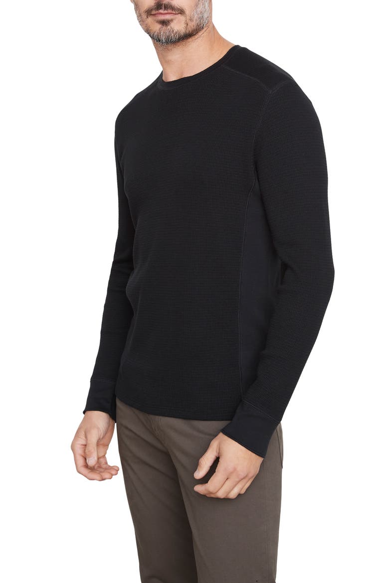 Thermal Long Sleeve T-Shirt, Alternate, color, BLACK