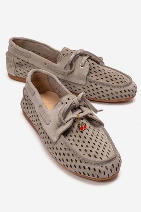 Stevo Leather Lace Up Loafer