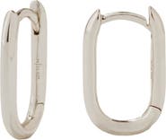 MADE BY MARY Paperclip Hoop Earrings