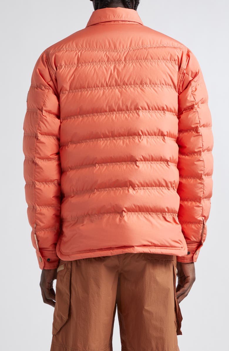 Moncler Grenoble Lavachey Quilted Down Shirt Jacket, Alternate, color, 