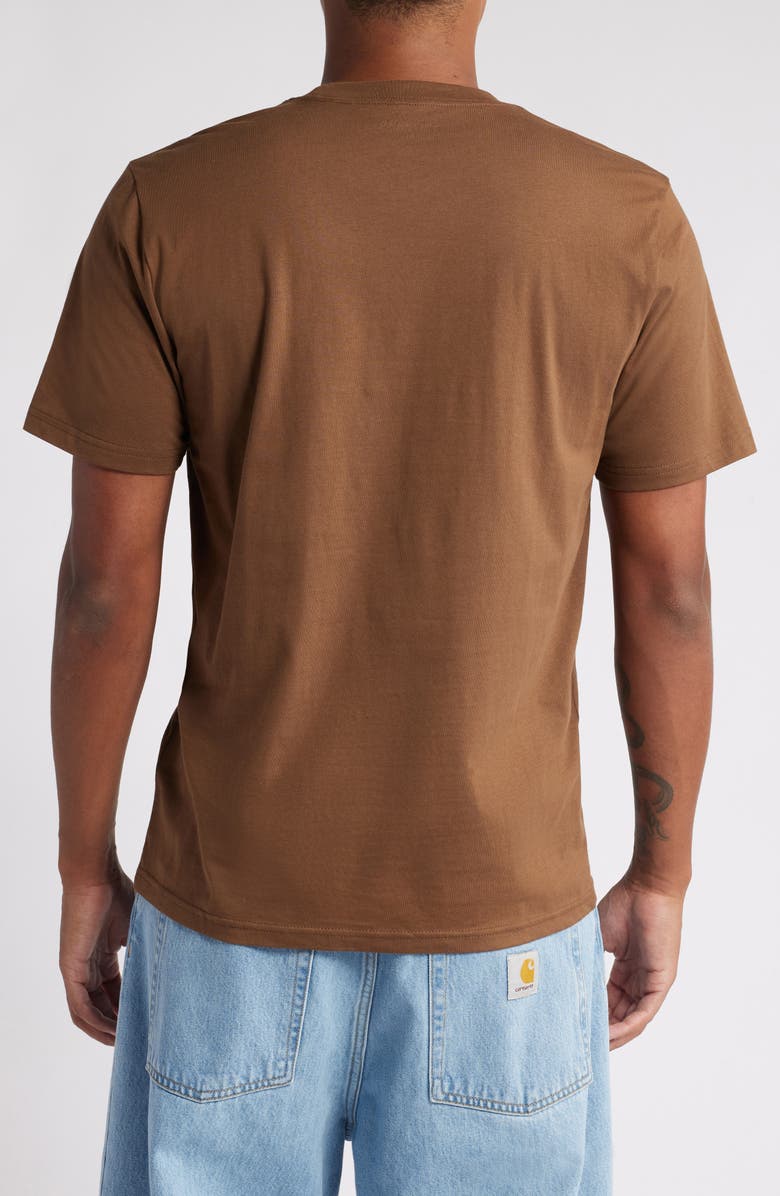 Carhartt Work In Progress Move On Up Organic Cotton Graphic T-Shirt, Alternate, color, Chocolate / Black