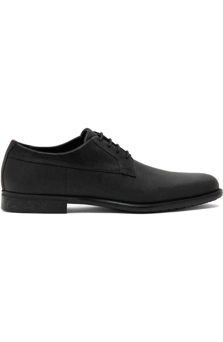 BOSS Kyron Leather Derby, Alternate, color, Blk