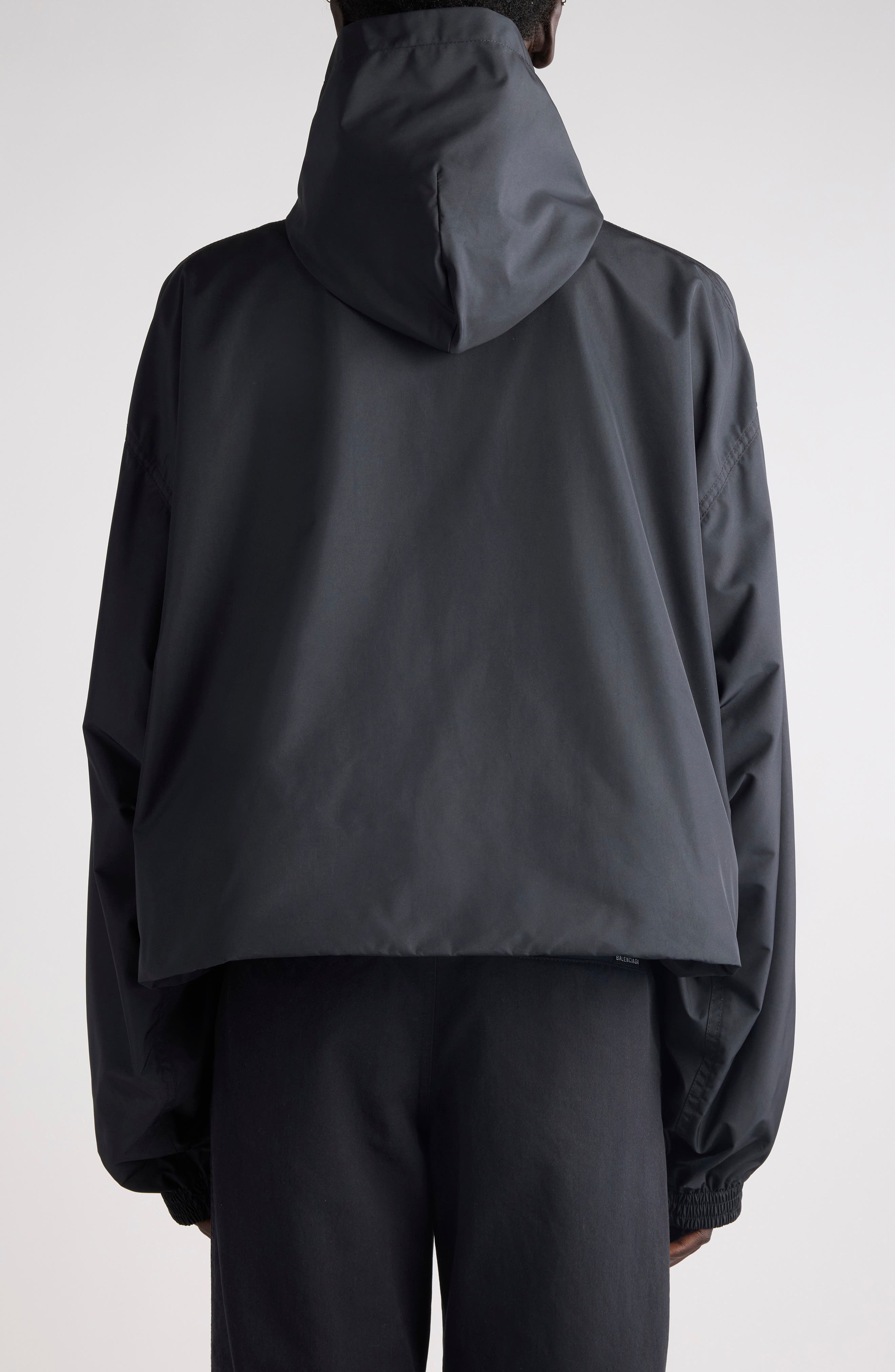 Logo Hooded Windbreaker Jacket - image 2