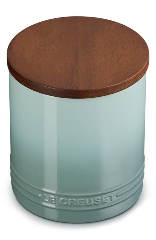 Le Creuset Signature Stoneware 1.2-quart Storage Canister In Sea Salt