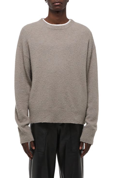 Brushed Wool 
Cashmere Sweater