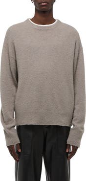 Helmut Lang Brushed Wool & Cashmere Sweater
