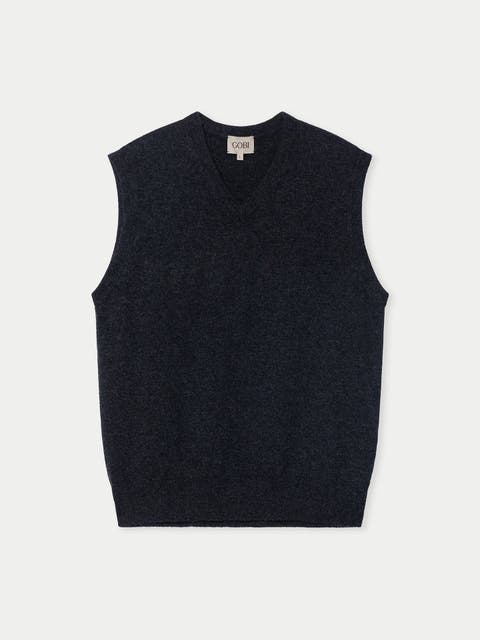 Timeless V-Neck Cashmere Vest