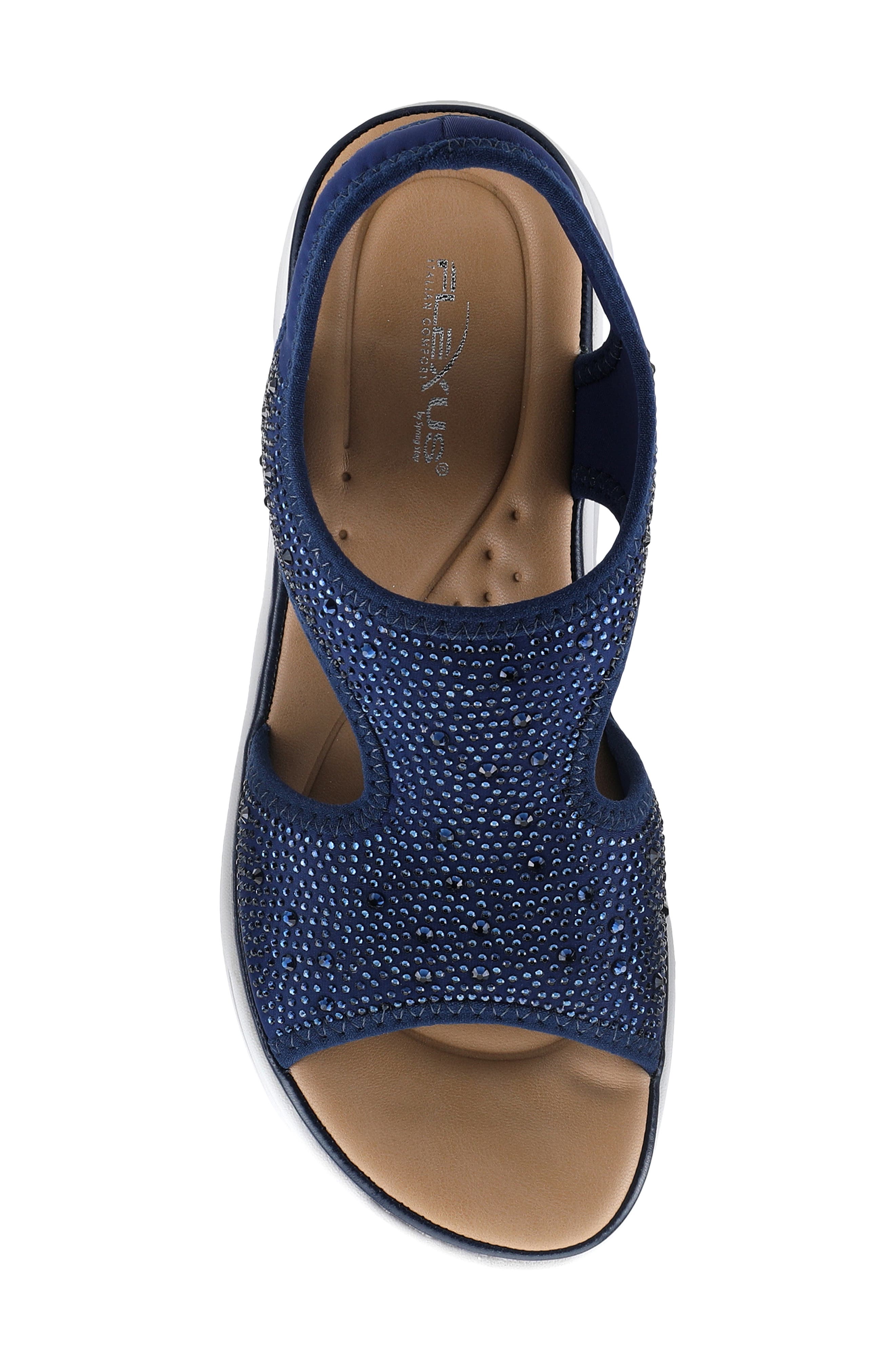 Flexus by Spring Step Mallo Rhinestone Slingback Sandal, Alternate, color, 