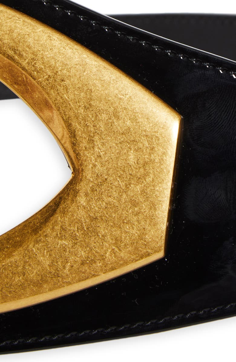 TOM FORD Hera Patent Leather Belt, Alternate, color, 