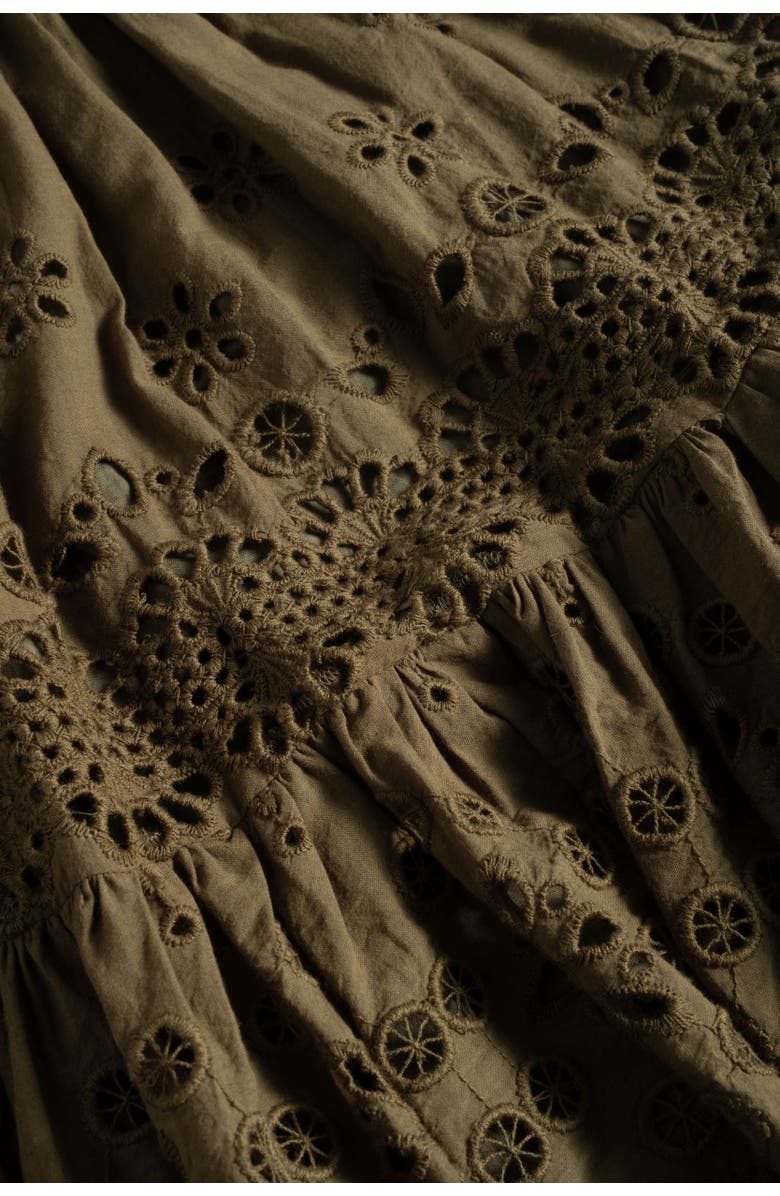 Change of Scenery Cecilia Smocked Tiered Maxi Dress, Alternate, color, Martini