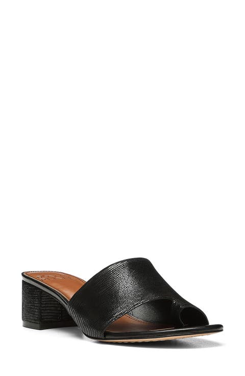 Naia Embossed Slide Sandal (Women)