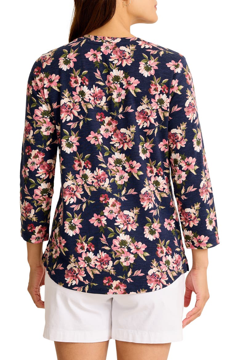 Ashby Isles Tidal Bloom Top, Alternate, color, COASTLINE