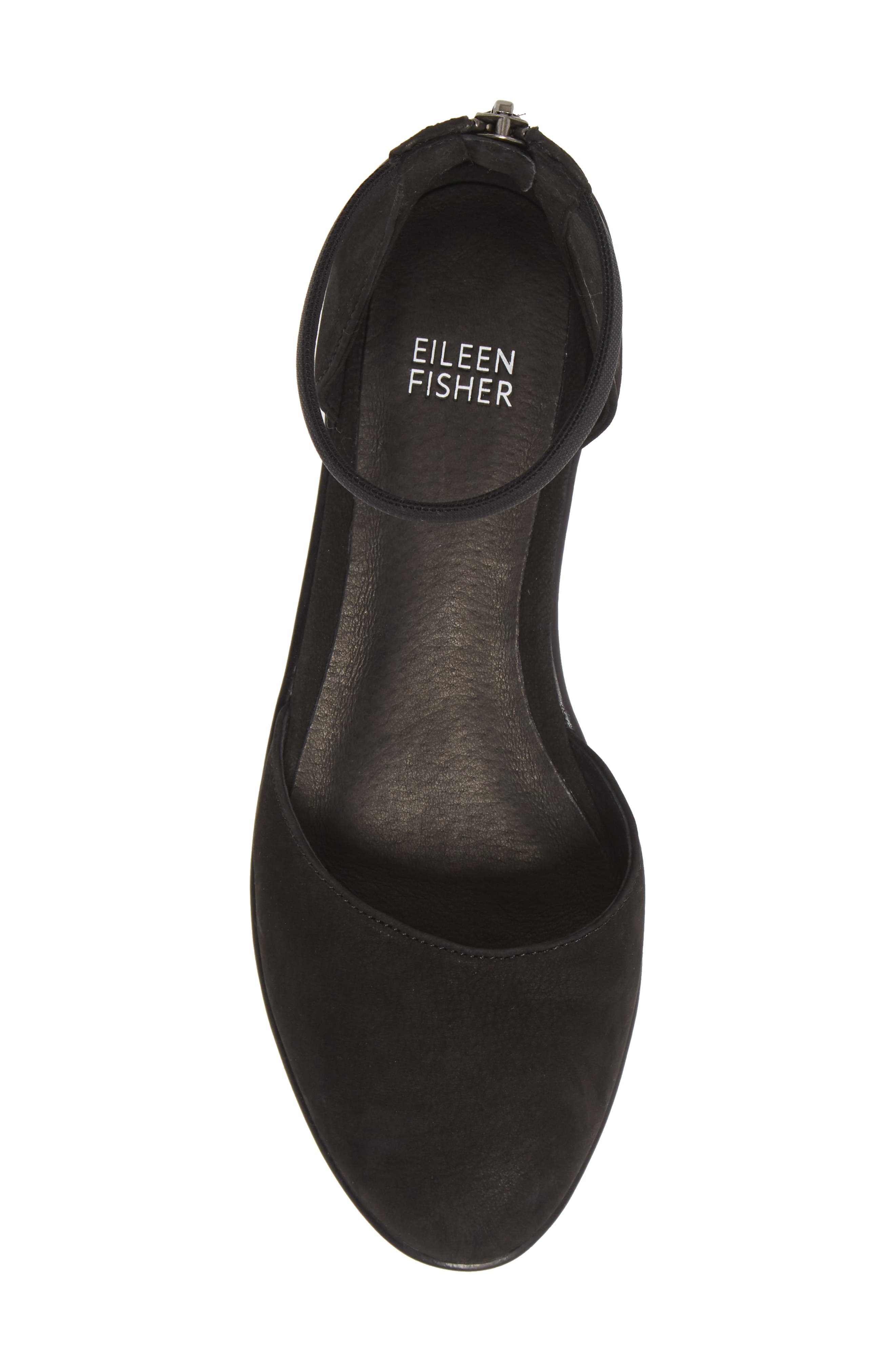 Eileen Fisher Ankle Strap Wedge, Alternate, color, 