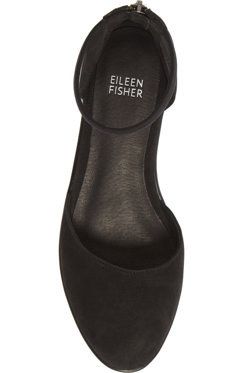 Eileen Fisher Ankle Strap Wedge, Alternate, color,