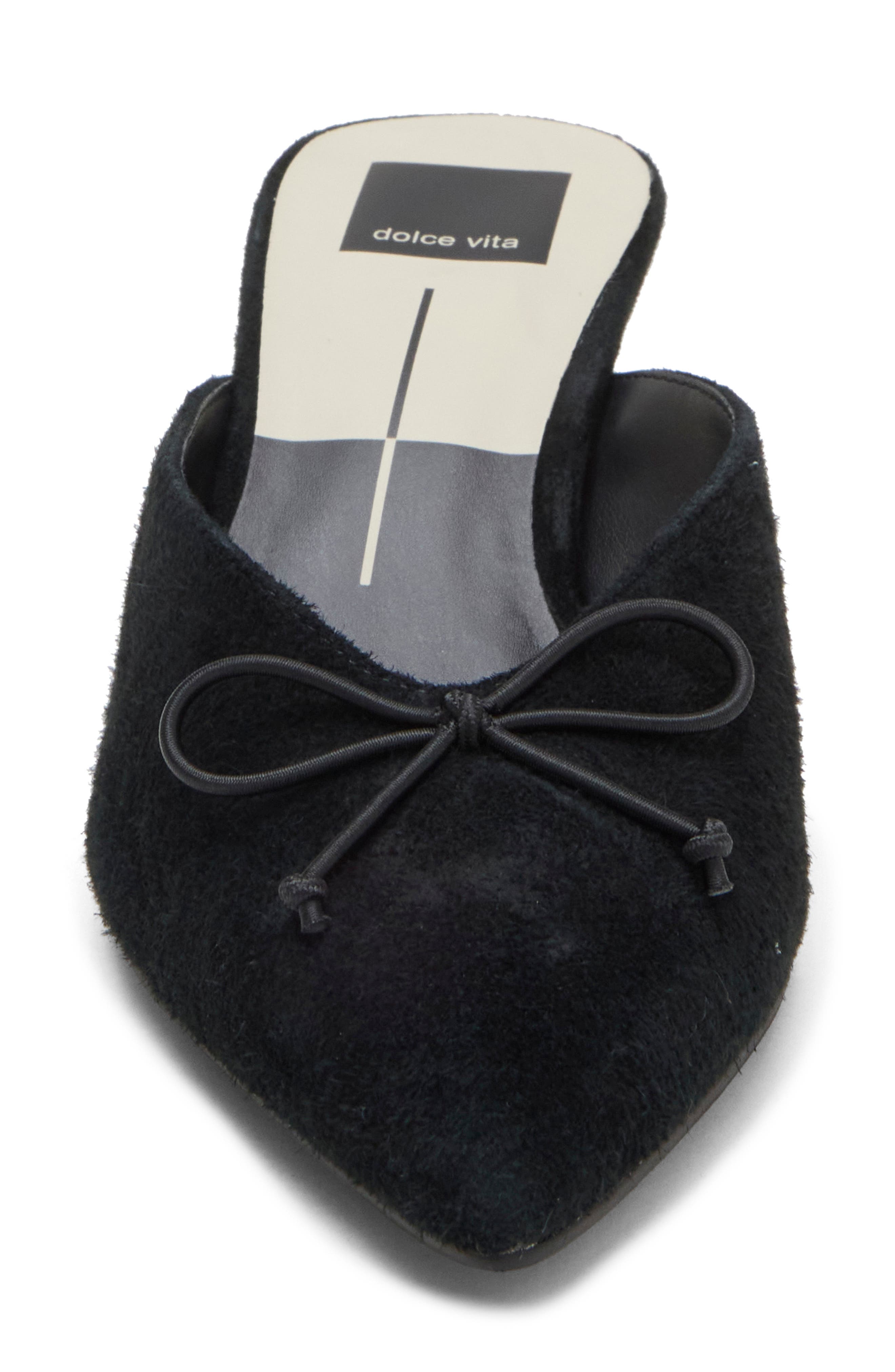 Cybil Loafer Mule, Alternate, color, ONYX SUEDE